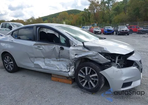 2021 Nissan Versa Sv Xtronic Cvt из США, поврежденный, VIN 3N1CN8EV5ML809779